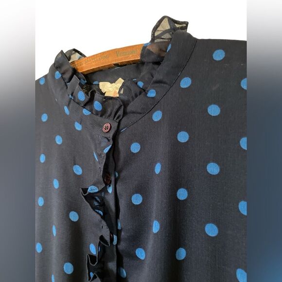 Downeast Pleated Dress Size L - Picture 4 of 7